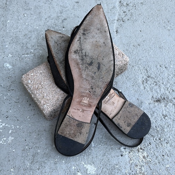 Carolina Herrera Mesh slingbacks - Picture 8 of 9